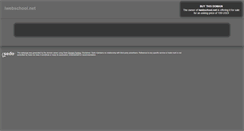 Desktop Screenshot of iwebschool.net